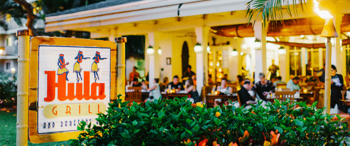 view of the front of the restaurant